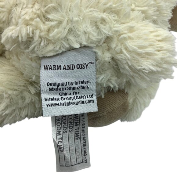 Intelex Warm & Cosy Microwaveable Plush Puppy Dog Organic Seeds Lavender Scent - Picture 3 of 8